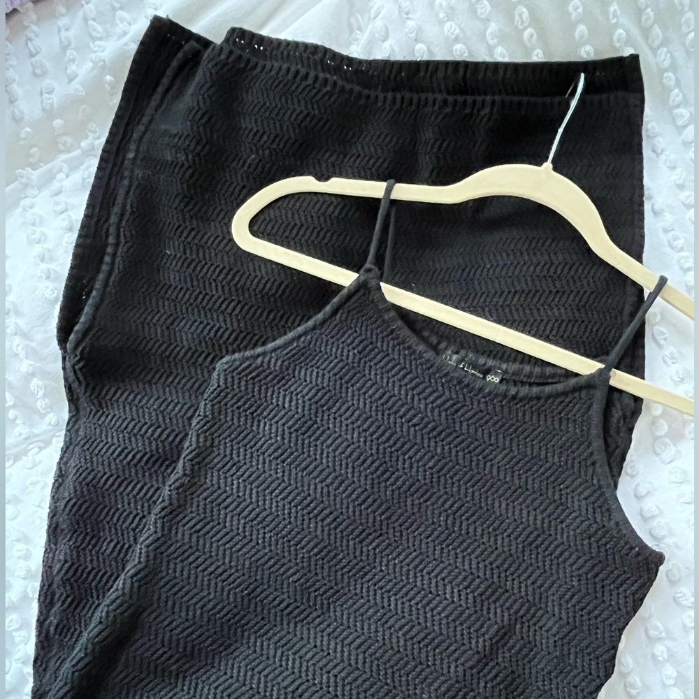 House of Harlow 1960 Black Knit Dress